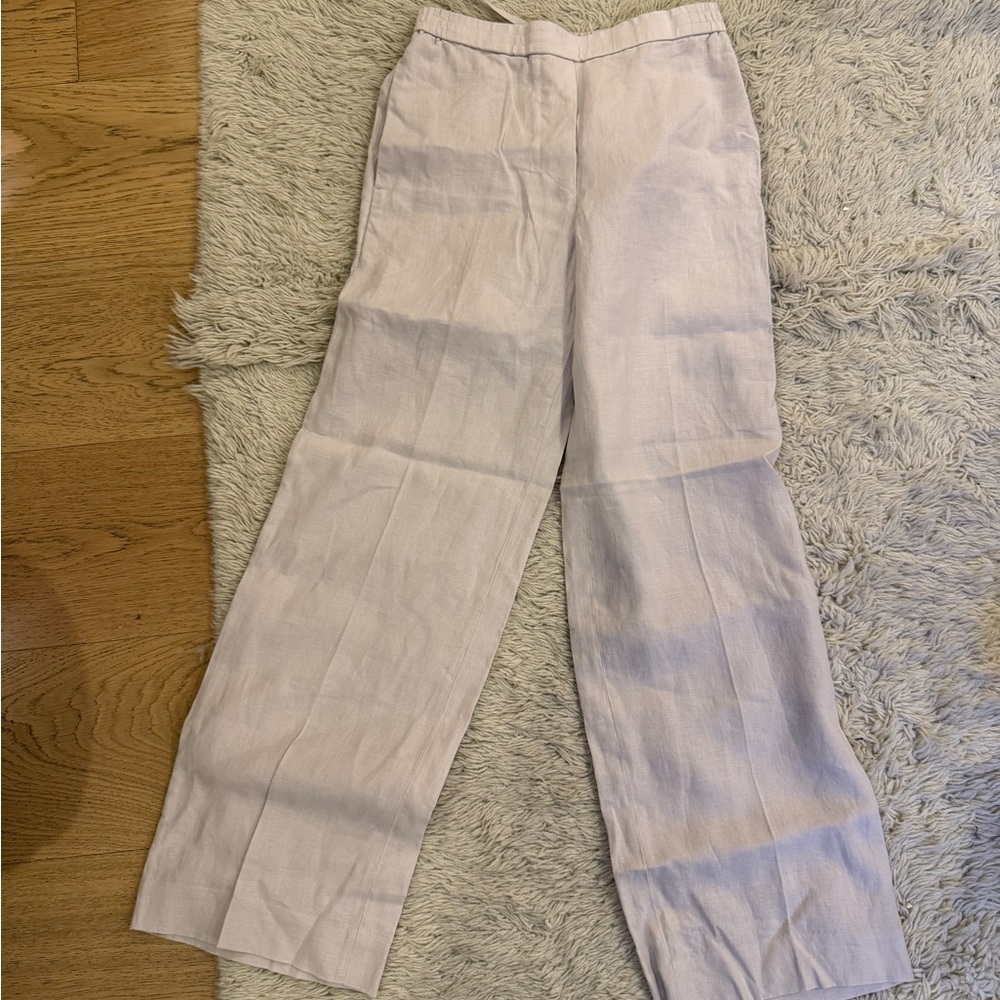 COS Cream Wide Leg Women's Pants